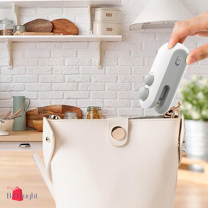 Portable Mini Bag Sealer — 2-in-1 USB Rechargeable Heat Sealing Machine